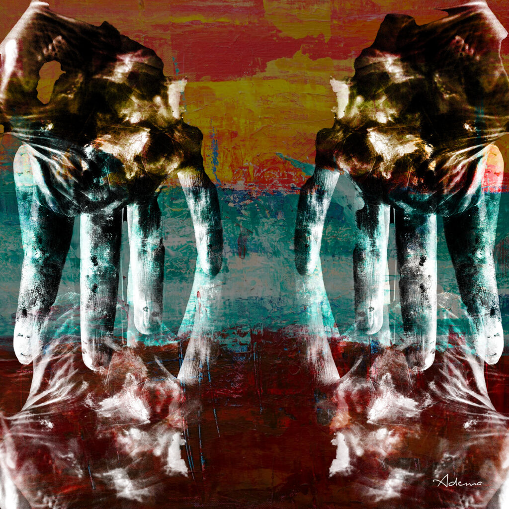 Four hands - 100x100 copia